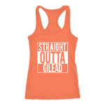 "Straight outta gilead" Women's Tank Top - Gifts For Reading Addicts