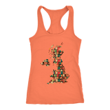 "UK Bookish Map" Women's Tank Top - Gifts For Reading Addicts