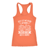 "Just Let Me Read" Women's Tank Top - Gifts For Reading Addicts