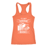 "It's Not Hoarding If It's Books" Women's Tank Top - Gifts For Reading Addicts