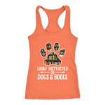 "Dogs and books" Women's Tank Top - Gifts For Reading Addicts