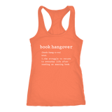 "Book hangover" Women's Tank Top - Gifts For Reading Addicts