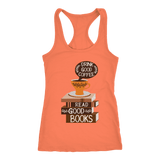 "Drink Good Coffee" Women's Tank Top - Gifts For Reading Addicts