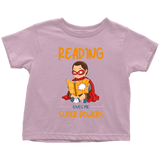 "Reading gives me"TODDLER TSHIRT - Gifts For Reading Addicts