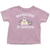 "Bookworm In Training"Toddler T-Shirt - Gifts For Reading Addicts