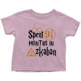 "Spent 9 Months In Azkaban"Toddler T-Shirt