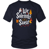 "We Solemnly Swear" Unisex T-Shirt - Gifts For Reading Addicts