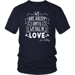 "We fall in love" Unisex T-Shirt - Gifts For Reading Addicts