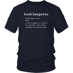 "Book hangover" Unisex T-Shirt - Gifts For Reading Addicts