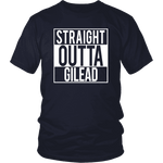 "Straight outta gilead" Unisex T-Shirt - Gifts For Reading Addicts