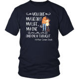 "My heart my life" Unisex T-Shirt - Gifts For Reading Addicts