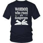 "Women who read" Unisex T-Shirt - Gifts For Reading Addicts