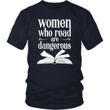 "Women who read" Unisex T-Shirt - Gifts For Reading Addicts