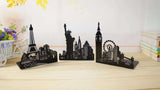 Cityscape Bookends London/Paris/New York - Gifts For Reading Addicts