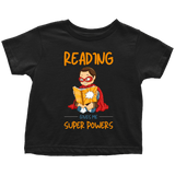 "Reading gives me"TODDLER TSHIRT - Gifts For Reading Addicts