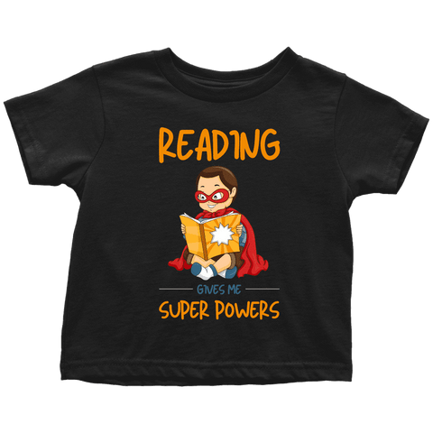 "Reading gives me"TODDLER TSHIRT - Gifts For Reading Addicts