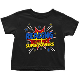 "Reading gives me"TODDLER TSHIRT - Gifts For Reading Addicts