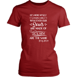 "He's more myself than i am" Women's Fitted T-shirt - Gifts For Reading Addicts