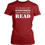 "Under Read" Women's Fitted T-shirt - Gifts For Reading Addicts