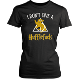 "i Don't Give A Hufflefuck" Women's Fitted T-shirt - Gifts For Reading Addicts