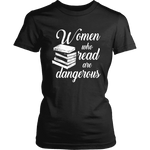 "Women who read" Women's Fitted T-shirt - Gifts For Reading Addicts