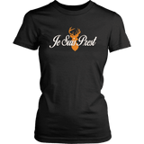 "Je Suis Prest" Women's Fitted T-shirt - Gifts For Reading Addicts