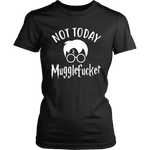 "Not Today" Women's Fitted T-shirt - Gifts For Reading Addicts