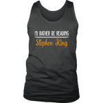 "I'd Rather Be Reading SK" Men's Tank Top - Gifts For Reading Addicts