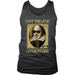 "I Put The Lit In Literature" Men's Tank Top - Gifts For Reading Addicts