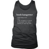 "Book hangover" Men's Tank Top - Gifts For Reading Addicts