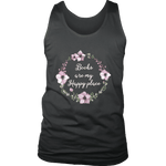 "Happy place" Men's Tank Top - Gifts For Reading Addicts