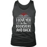 "I love you" Men's Tank Top - Gifts For Reading Addicts