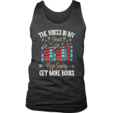 "Get More Books" Men's Tank Top - Gifts For Reading Addicts