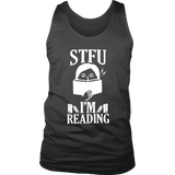 "STFU I'm Reading" Men's Tank Top - Gifts For Reading Addicts