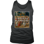 "I Found Myself In Wonderland" Men's Tank Top - Gifts For Reading Addicts