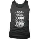 "When in doubt" Men's Tank Top - Gifts For Reading Addicts