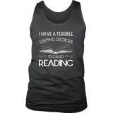 "Sleeping disorder" Men's Tank Top - Gifts For Reading Addicts