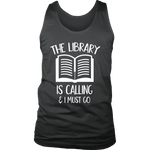 "The library" Men's Tank Top - Gifts For Reading Addicts