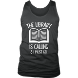 "The library" Men's Tank Top - Gifts For Reading Addicts