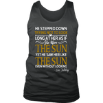 "As if she were the sun" Men's Tank Top - Gifts For Reading Addicts