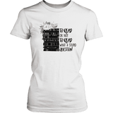 "To read or not to read" Women's Fitted T-shirt - Gifts For Reading Addicts