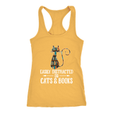 "Cats and books" Women's Tank Top - Gifts For Reading Addicts