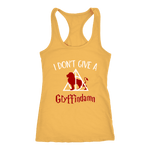 "I Don't Give A Gryffindamn" Women's Tank Top - Gifts For Reading Addicts