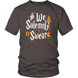 "We Solemnly Swear" Unisex T-Shirt - Gifts For Reading Addicts