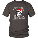 "Let It Snow" Unisex T-Shirt - Gifts For Reading Addicts
