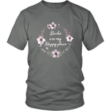 "Happy place" Unisex T-Shirt - Gifts For Reading Addicts