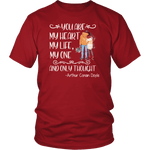 "My heart my life" Unisex T-Shirt - Gifts For Reading Addicts