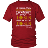 "As if she were the sun" Unisex T-Shirt - Gifts For Reading Addicts