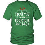 "I love you" Unisex T-Shirt - Gifts For Reading Addicts