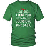 "I love you" Unisex T-Shirt - Gifts For Reading Addicts